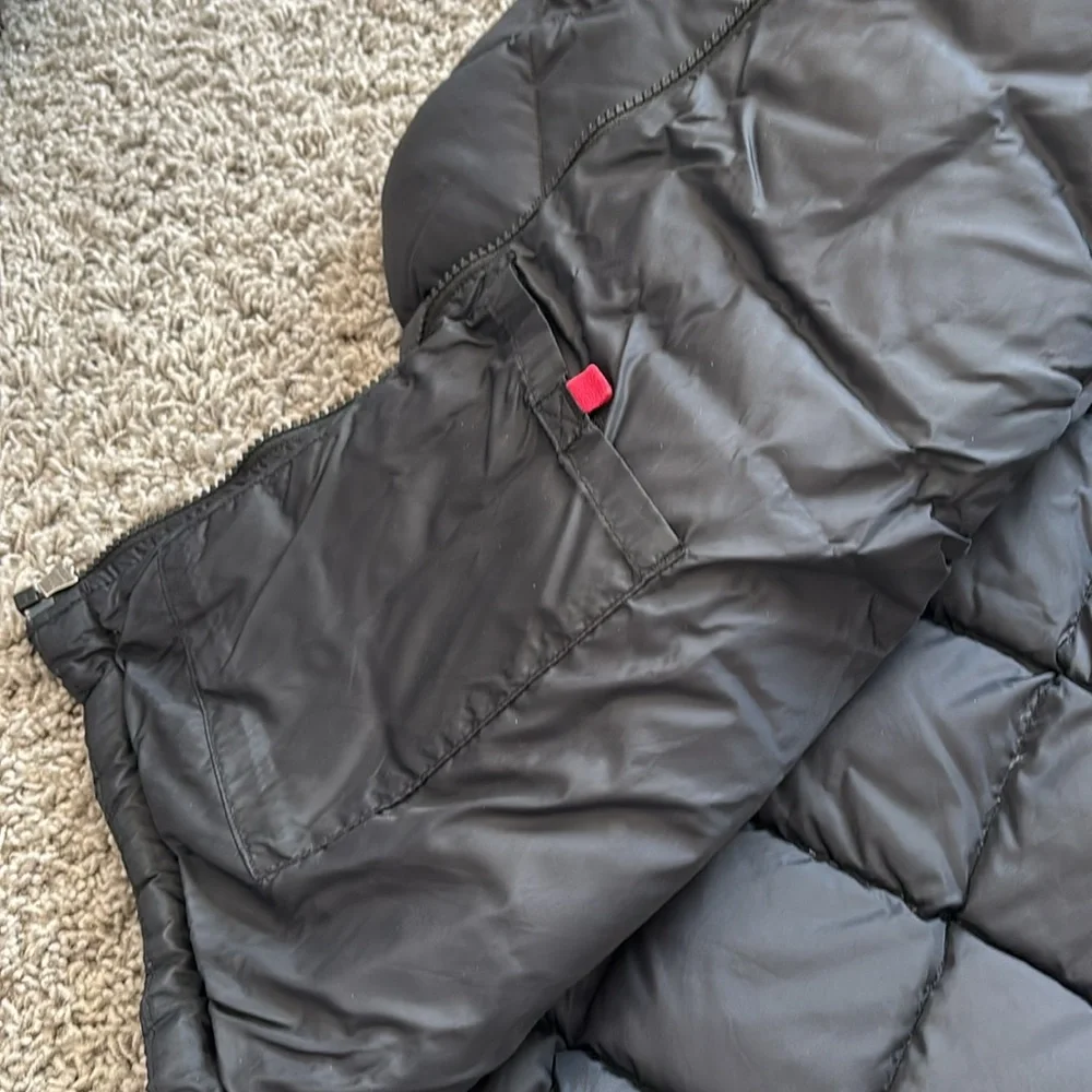 Land’s End Men's Black Quilted Puffer Jacket